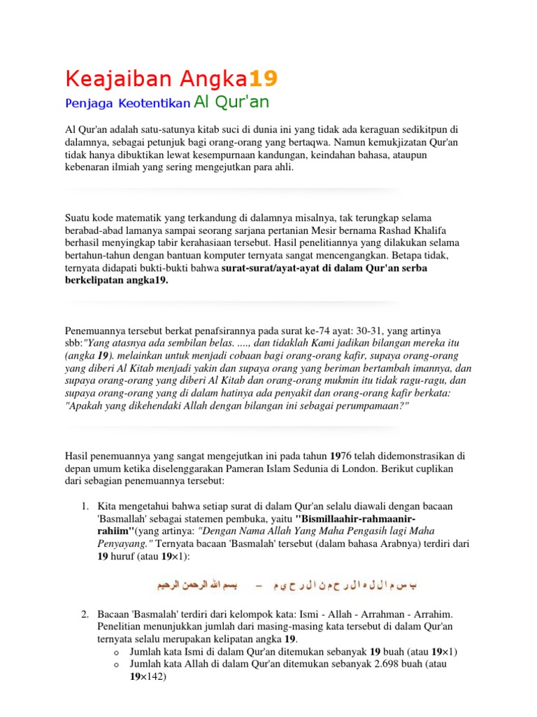 Benarkah Bilangan Ayat Al Quran 6666 Atau 6236 Almukhlisin