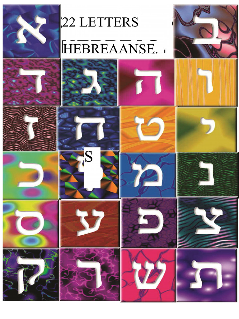 22 Hebreeuwse Letters Document Van María Del Carmen González | PDF