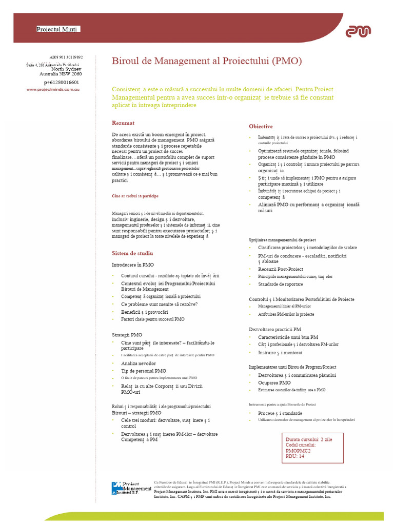 PM Pmo PDF | PDF