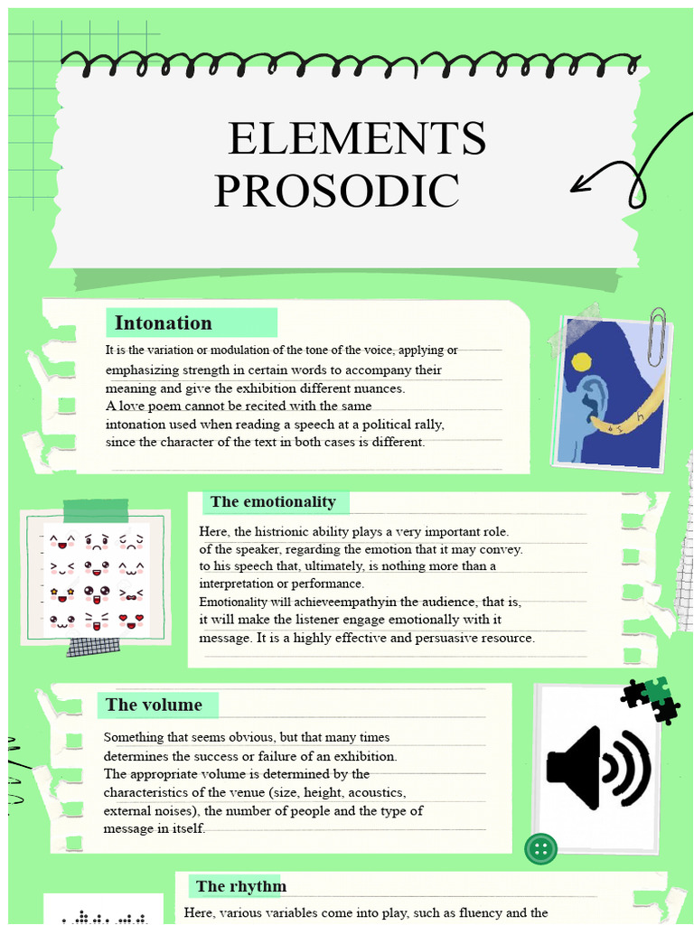 Prosodic Elements | PDF