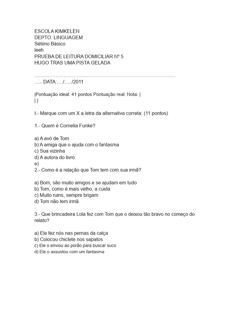 Teste HUGO | PDF