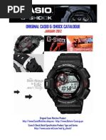 Download Original Casio Gshock Catalogue - Januari 2012 by Eduward OktaVian Silitonga SN92655235 doc pdf