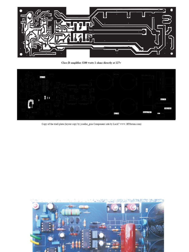 Class D Amplifier 3200 Watts 127v | PDF