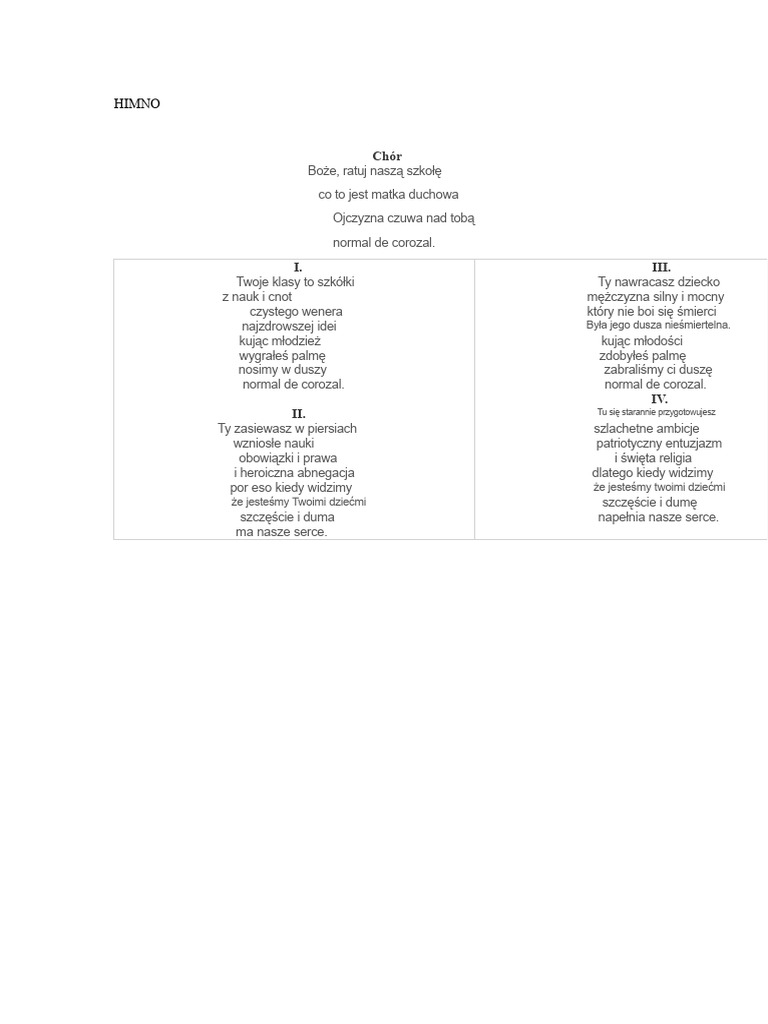 HYMNA | PDF