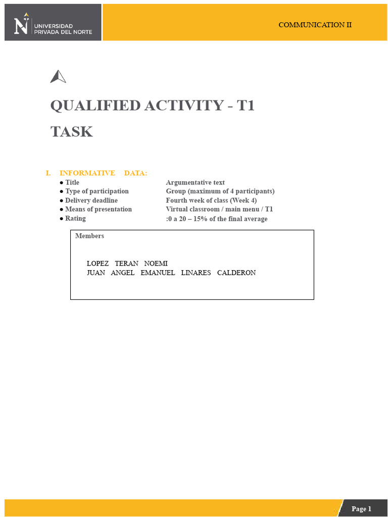 T1 - Communication 2 | PDF | Employment | Syntax