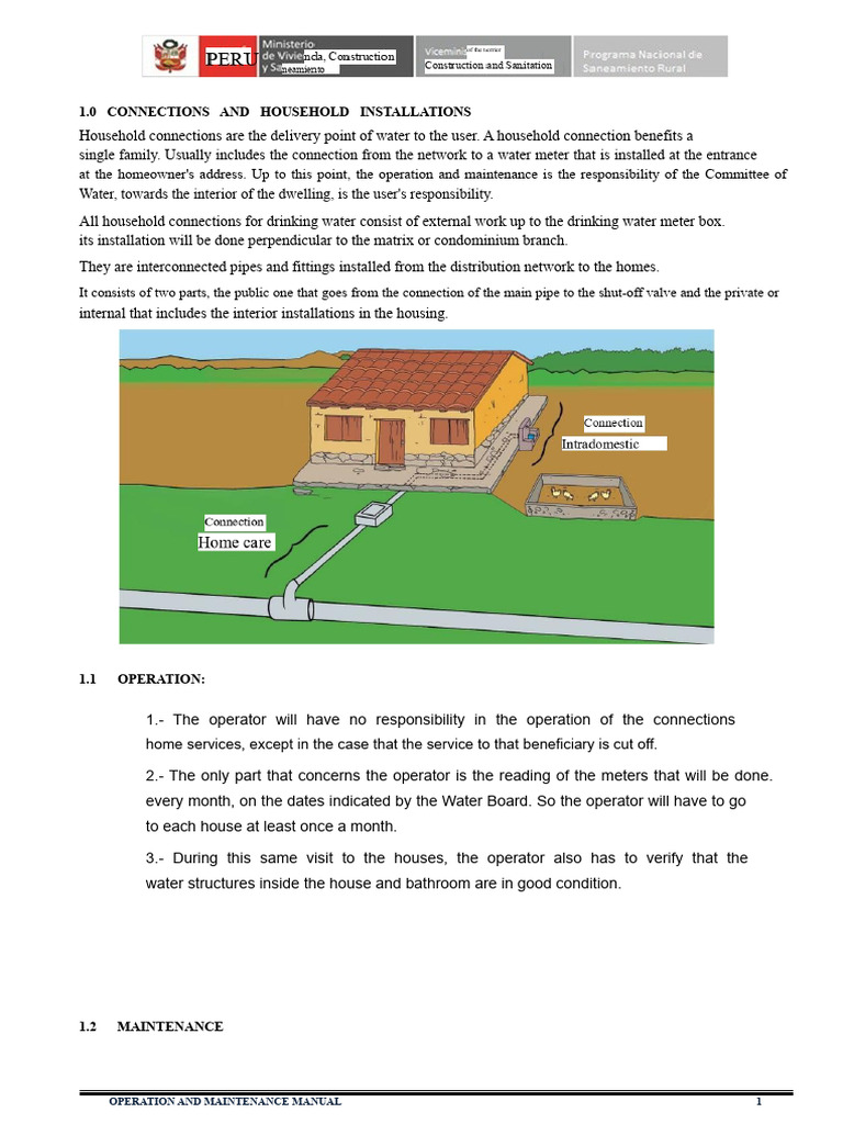 6.00 Home Water Connections | PDF | Leak | Mechanical Engineering