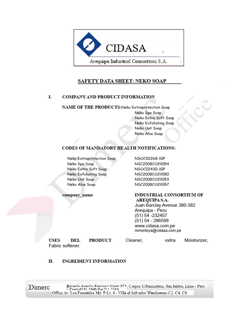 Liquid Soap | PDF | Soap | Sodium