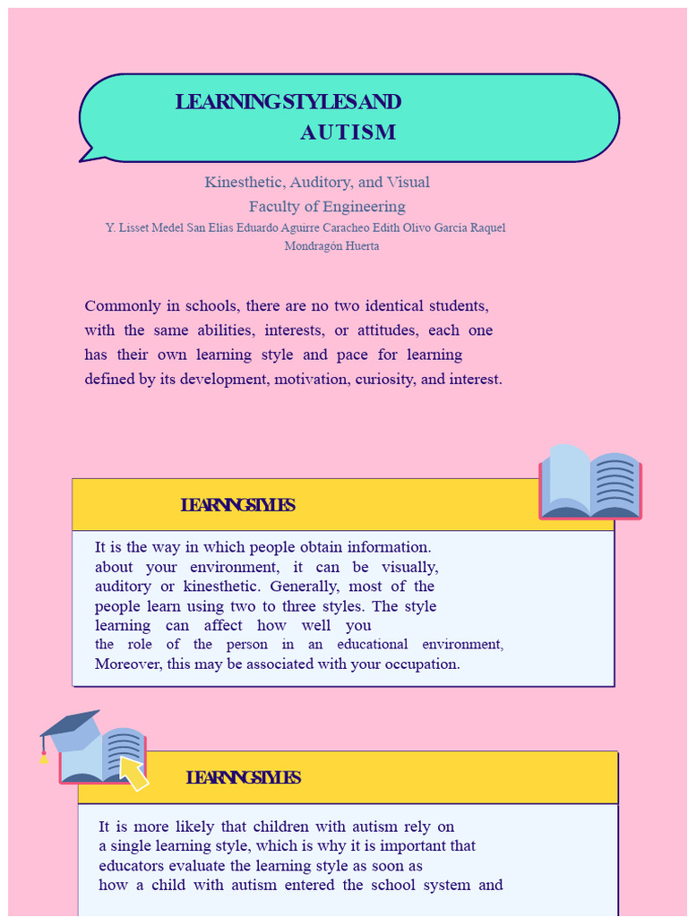 Learning Styles and Autism | PDF | Learning Styles | Learning