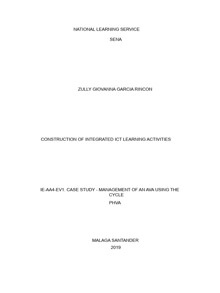 Case Study | PDF | Educational Technology | Learning