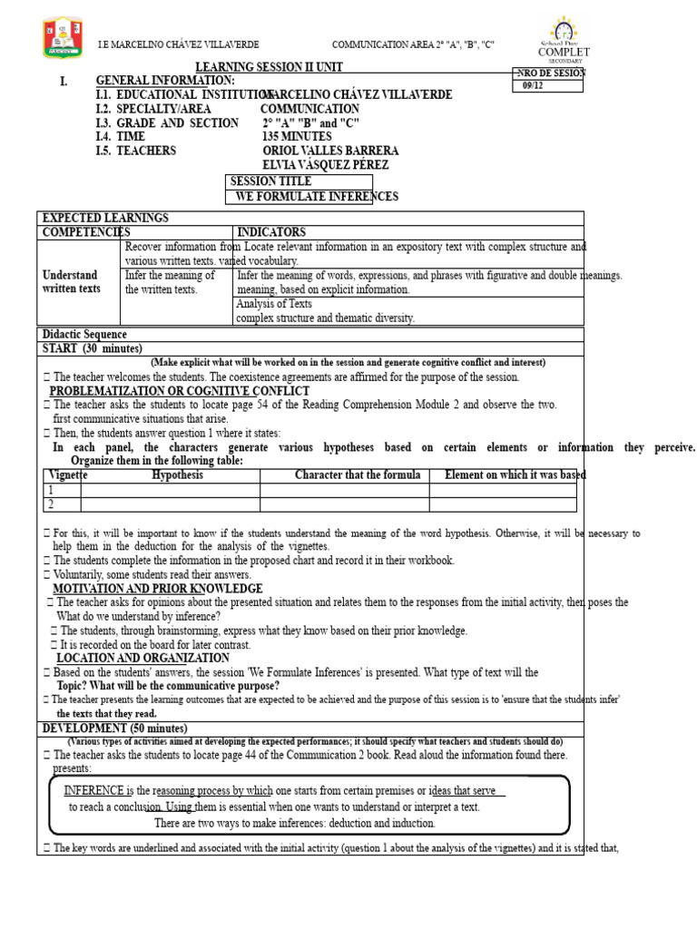 Formulating Inferences in Reading | PDF | Deductive Reasoning | Inference