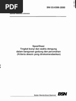 Download SNI 6386 Spesifikasi Tingkat Bunyi Dan Waktu Dengung Dalam Gedung by Andra SN92656605 doc pdf