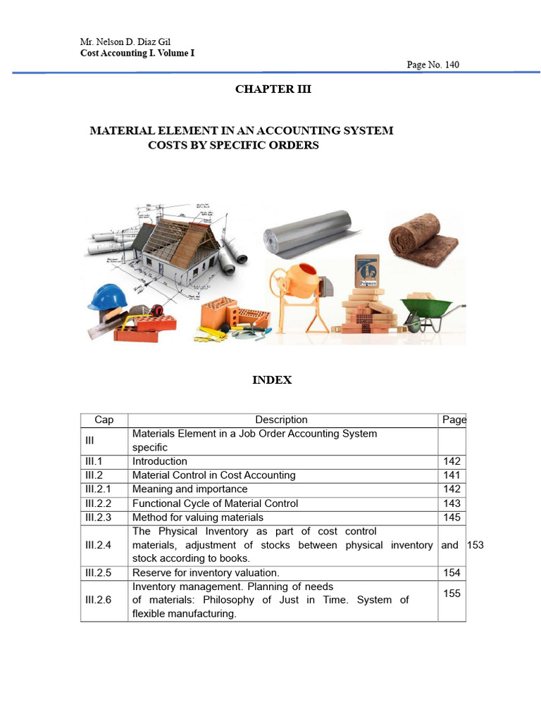 Material Control in Cost Accounting | PDF | Inventory | Cost Accounting