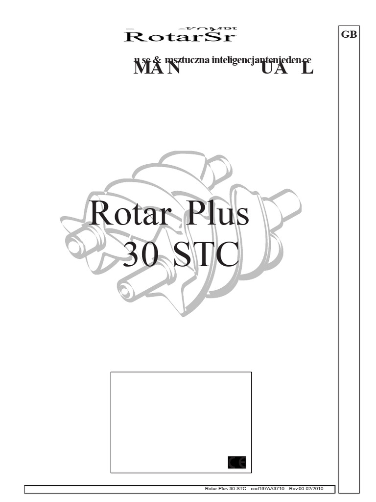 Rotar Plus 30 STC - 00 - PL | PDF