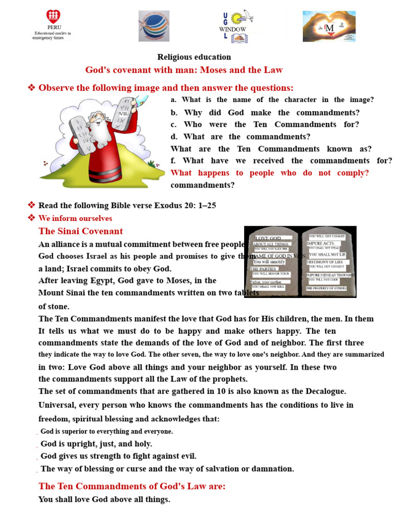 Understanding the Ten Commandments | PDF | Ten Commandments | Moses
