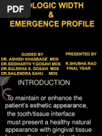 Download Biologic Width  Emergence Profile by Nirav Rathod SN92657933 doc pdf