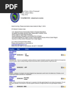 AFRICOM Related News Clips 7 May 2012
