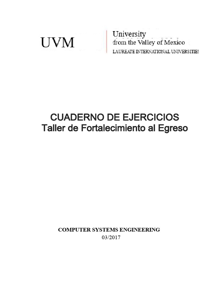 Exercise Workbook COMPUTER SYSTEMS ENGINEERING 2018 PDF | PDF ...