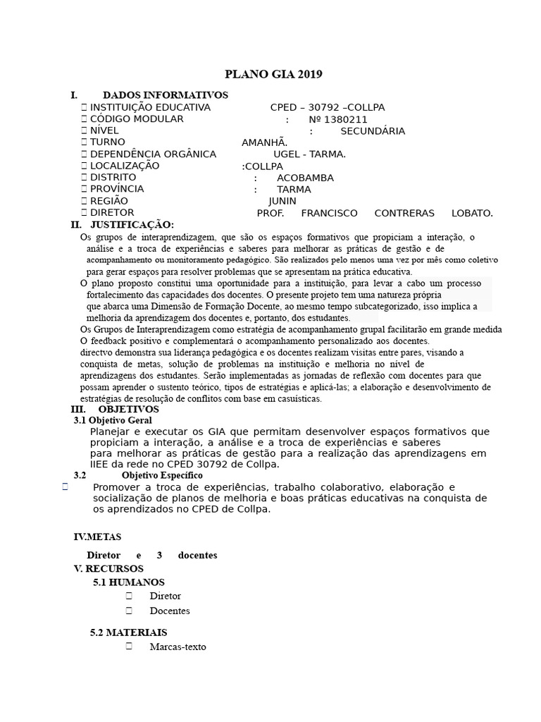 Fortalecimento Docente no CPED 30792 | PDF | Pedagogia | Aprendizado