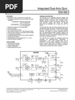 Datasheet IDG500