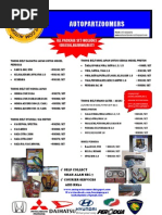 Harga Timing Belt Set Kereta