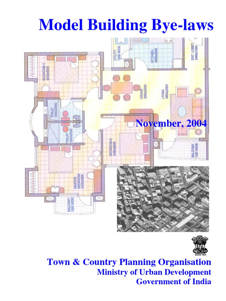 Copy Of Model Building Bye Laws Town And Country Planning Ion