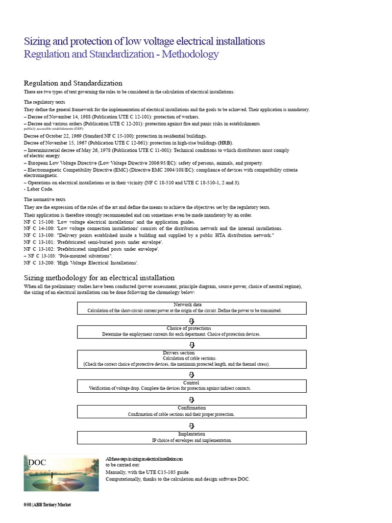 Sizing Protection 56 | PDF | Electricity | Electrical Engineering
