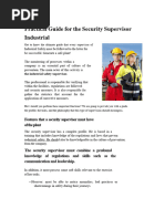 Sample Comprehensive Security Plan | PDF | Employment | Competence ...