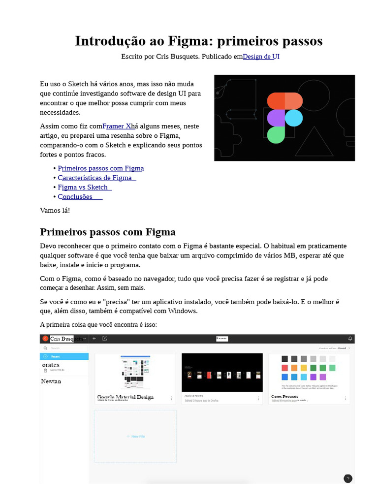 Figma: Guia Completo para Iniciantes | PDF | Sistema operacional | Plug ...