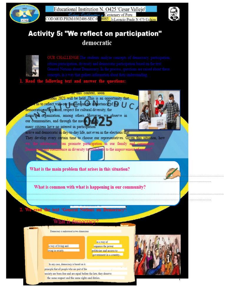 ACTIVITY 5 - DPCC 2nd | PDF | Democracy | Political Ideologies