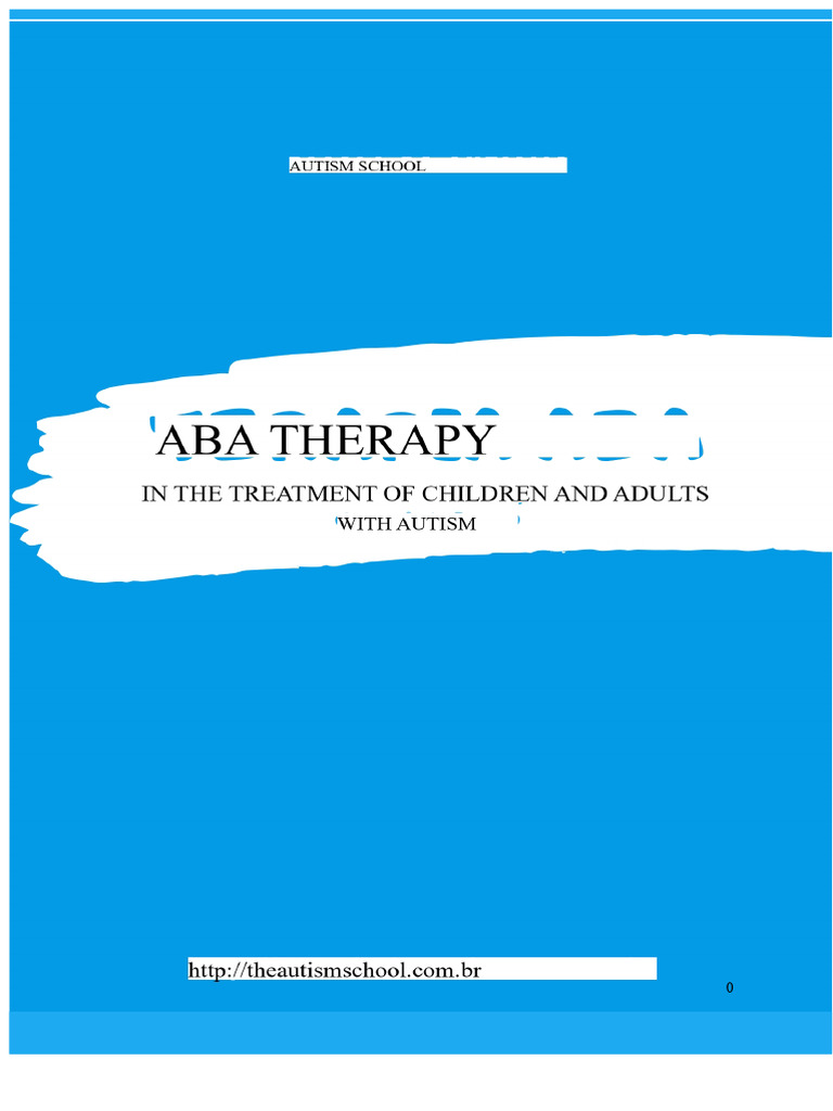 Understanding ABA Therapy for Autism | PDF | Autism | Psychology