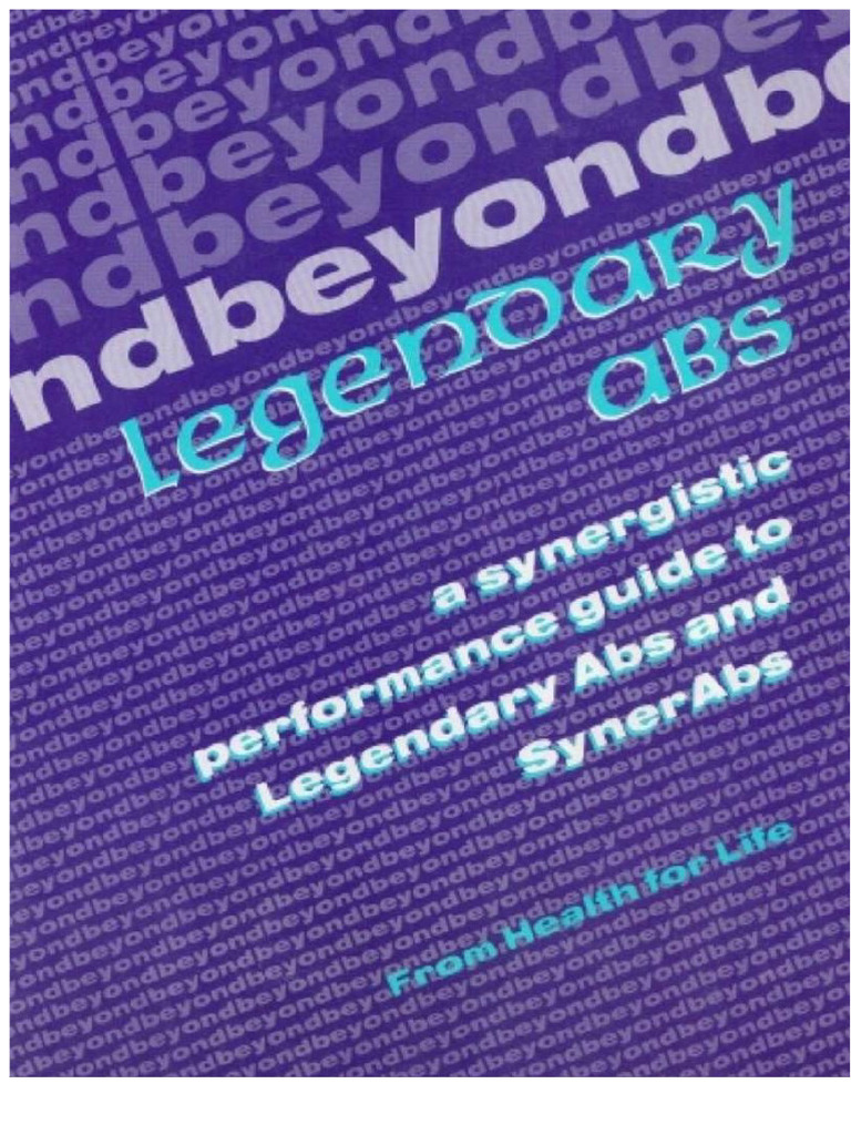 Beyond Legendary Abs PDF | PDF