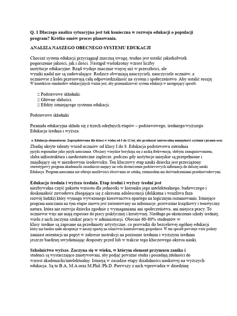 Kod Kursu 6574 Zadanie NR 1 | PDF