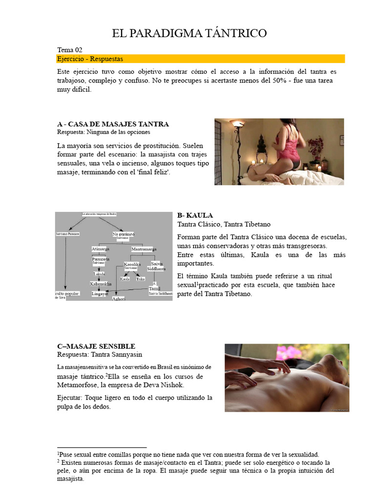 Ejercicio sobre el Tantra y sus conceptos | PDF | Tantra | Vajrayana