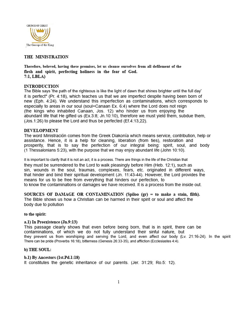 2 - The Administration | PDF | Abundant Life | Eucharist