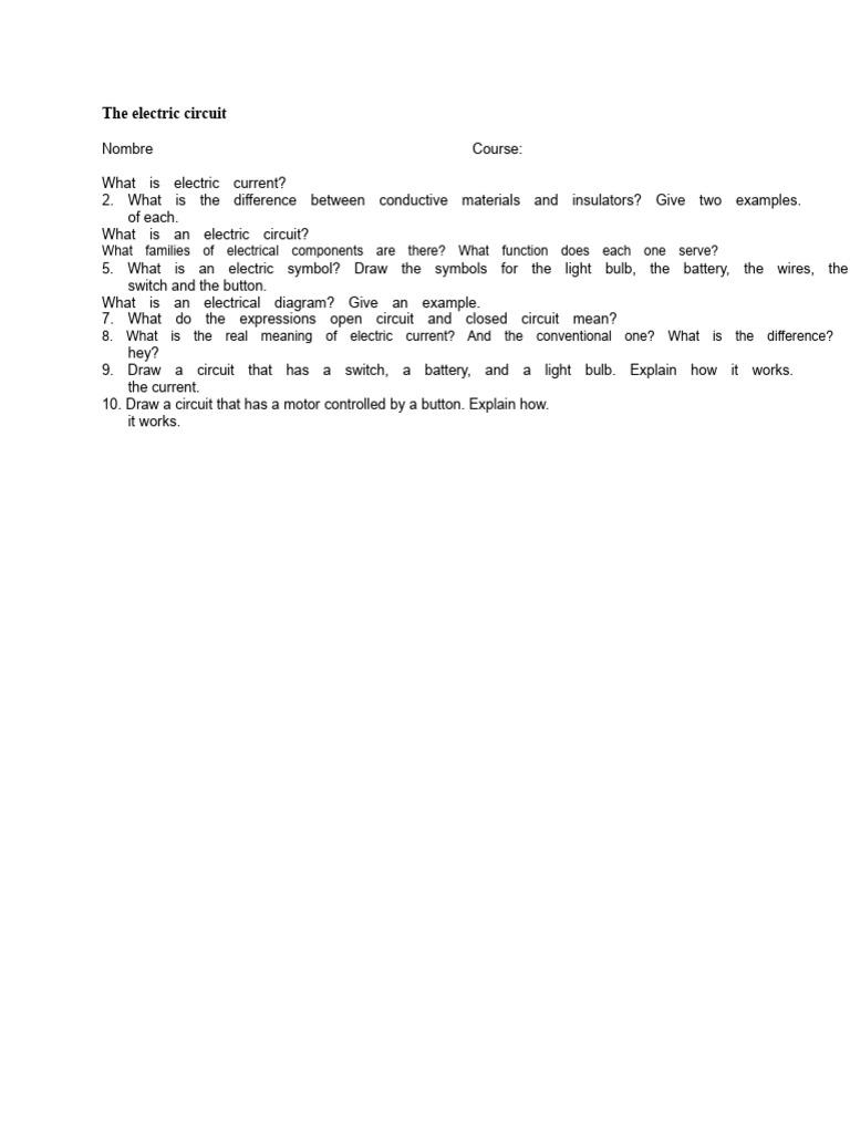 Understanding Electric Circuits Basics | PDF