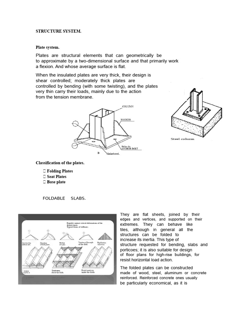 Structural Plate and Frame Systems | PDF | Beam (Structure) | Bending