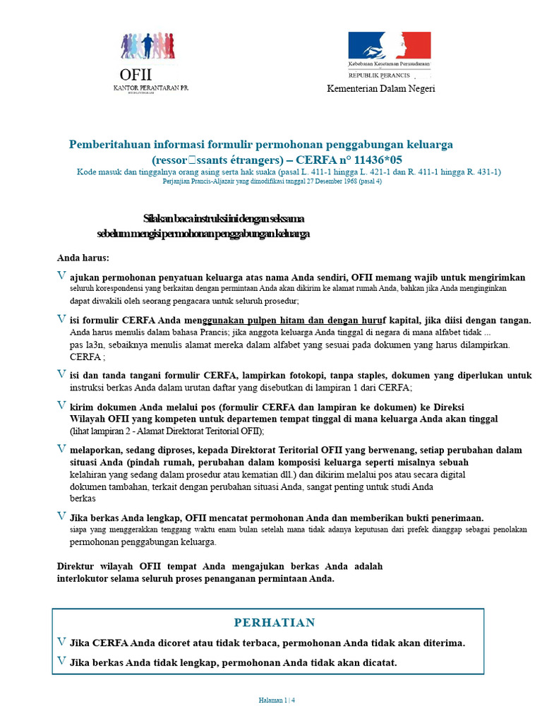 Cara Mengisi OFII | PDF