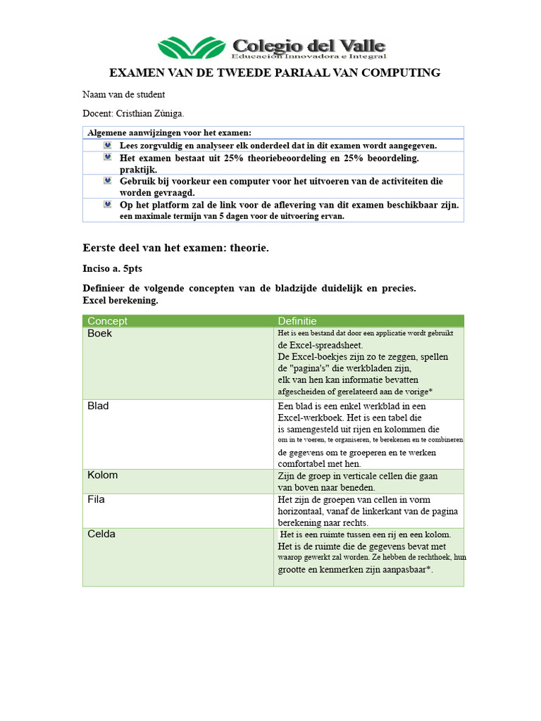 Examen Computing | PDF