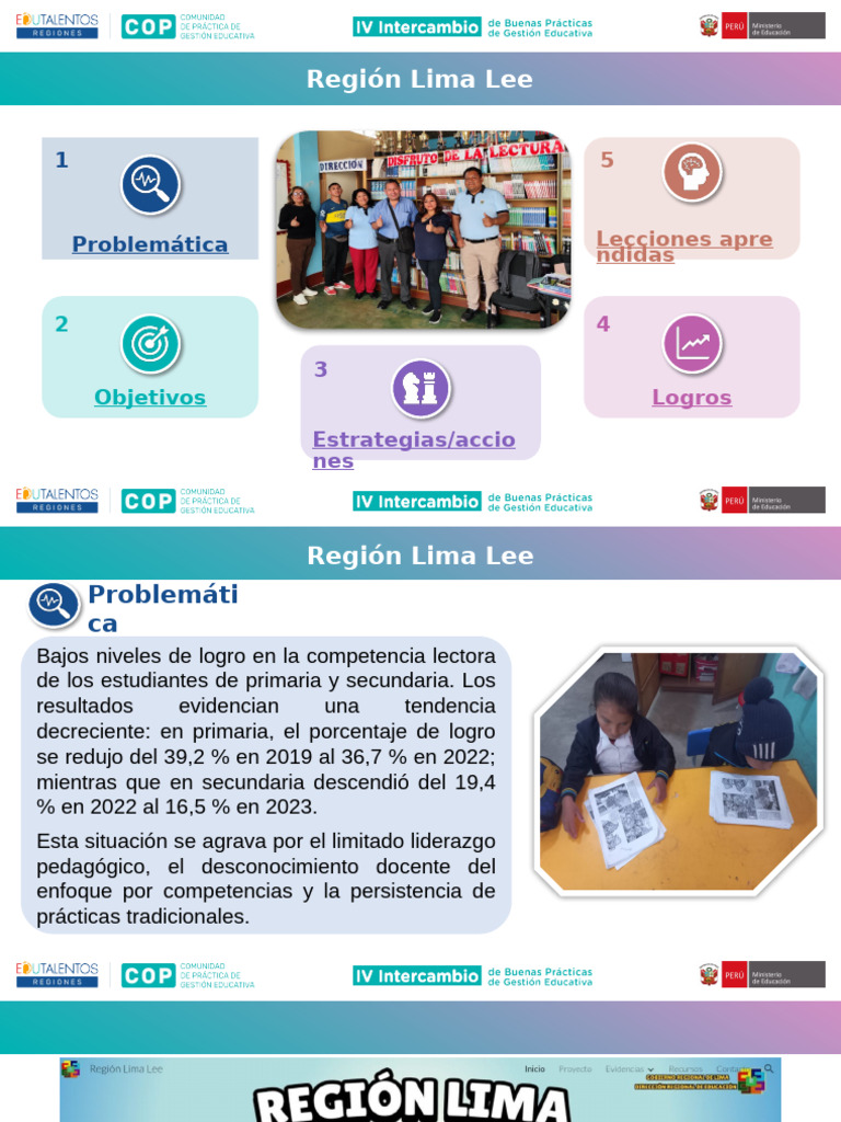 Mejora de la Competencia Lectora en Lima | PDF | Pedagogía | Teoría de ...