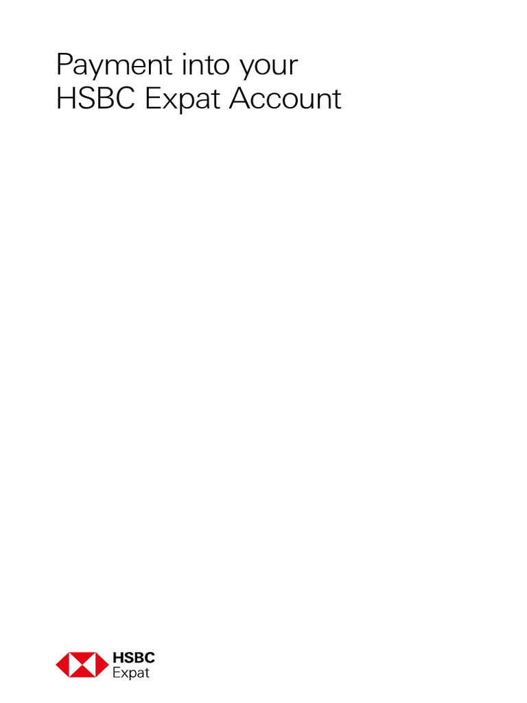 HSBC Expat Payment Instructions Jersey | PDF | Banks | Jersey
