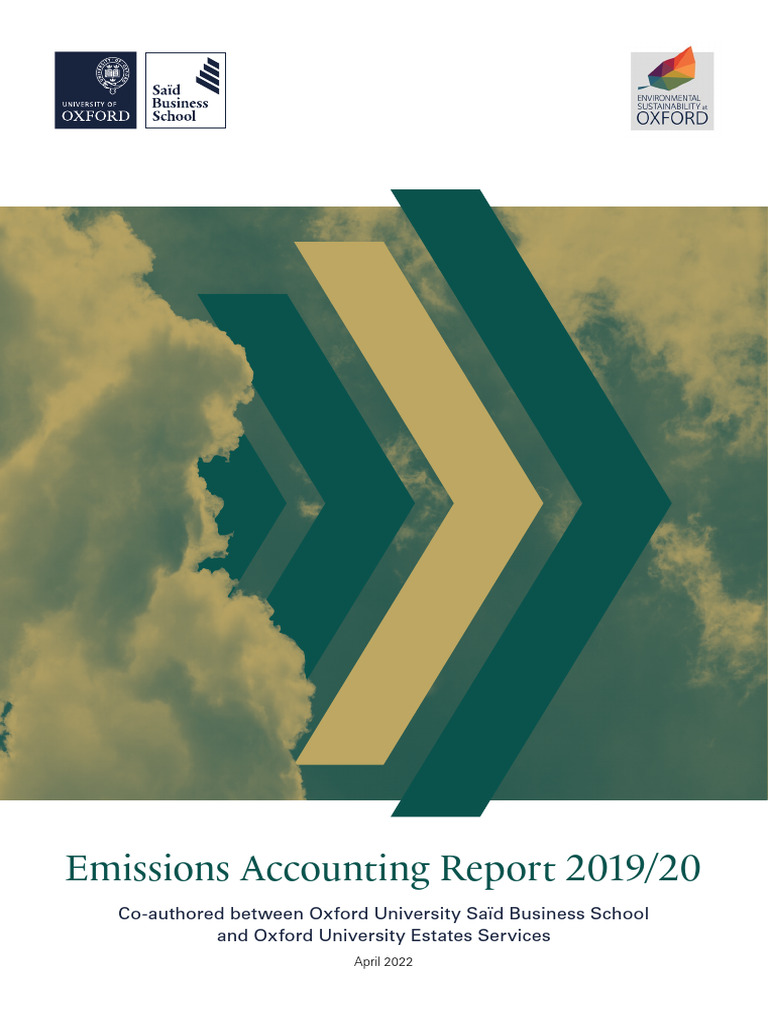 Emissions Accounting Report | PDF | Greenhouse Gas | Gases