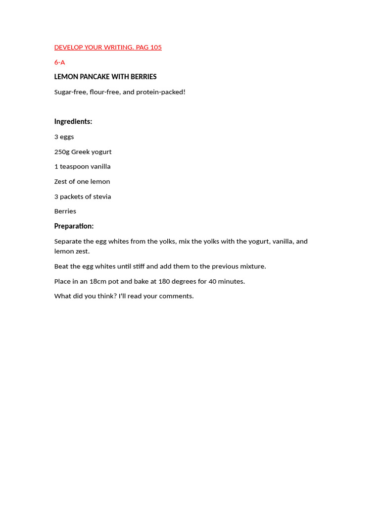 Develop Your Writing - Pag 105 | PDF