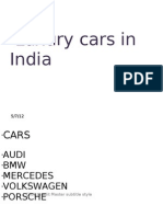 Luxury Cars in India