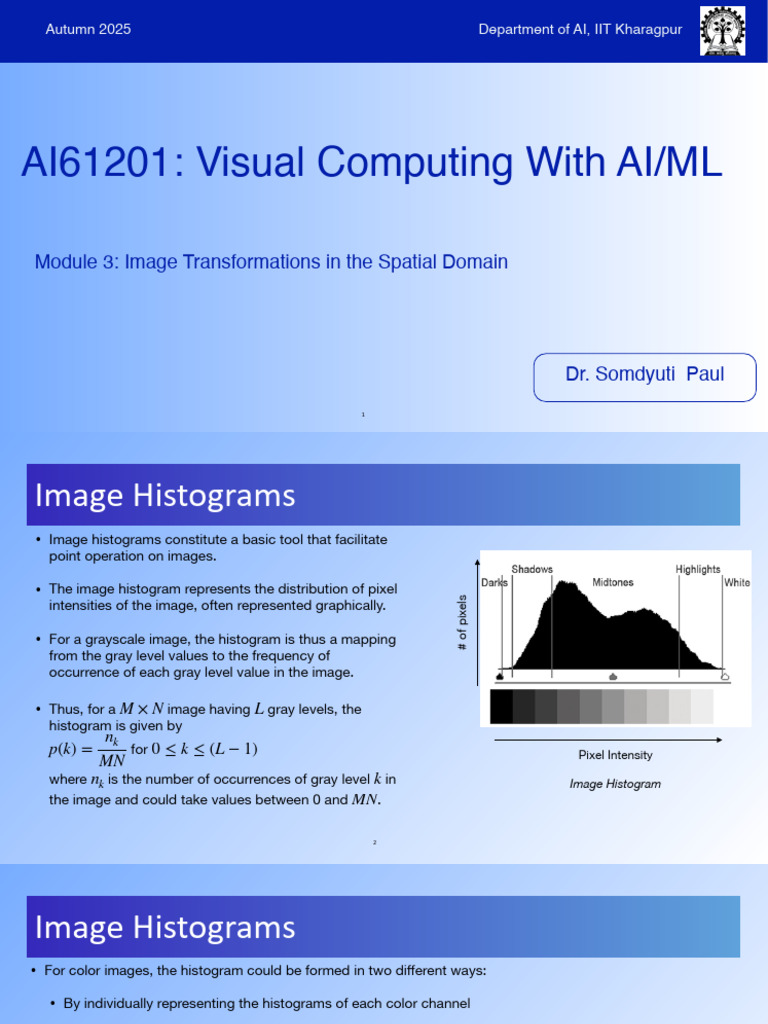 Image Transformations and Filters Overview | PDF | Algorithms ...