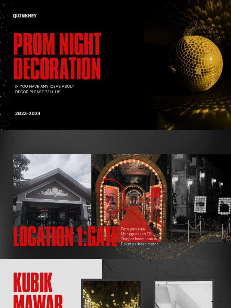 Dekor Prom Night | PDF