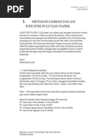 Download Minimasi Limbah Dalam Industri Pulp Dan Paper by npanggorga SN92666851 doc pdf