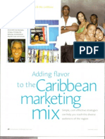 Adding Flavor to Caribbean Marketing Mix