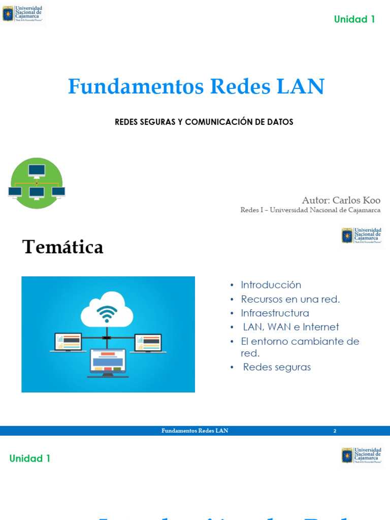 Fundamentos de Redes LAN y Seguridad | PDF | Red de computadoras | Red ...