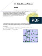 Aim:-Study of FEM (Finite Element Method) Finite-Element Method