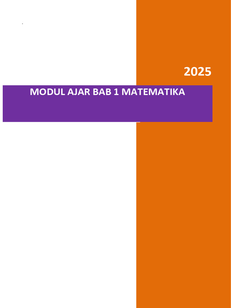 Modul Ajar Matematika Kelas 3 SD | PDF